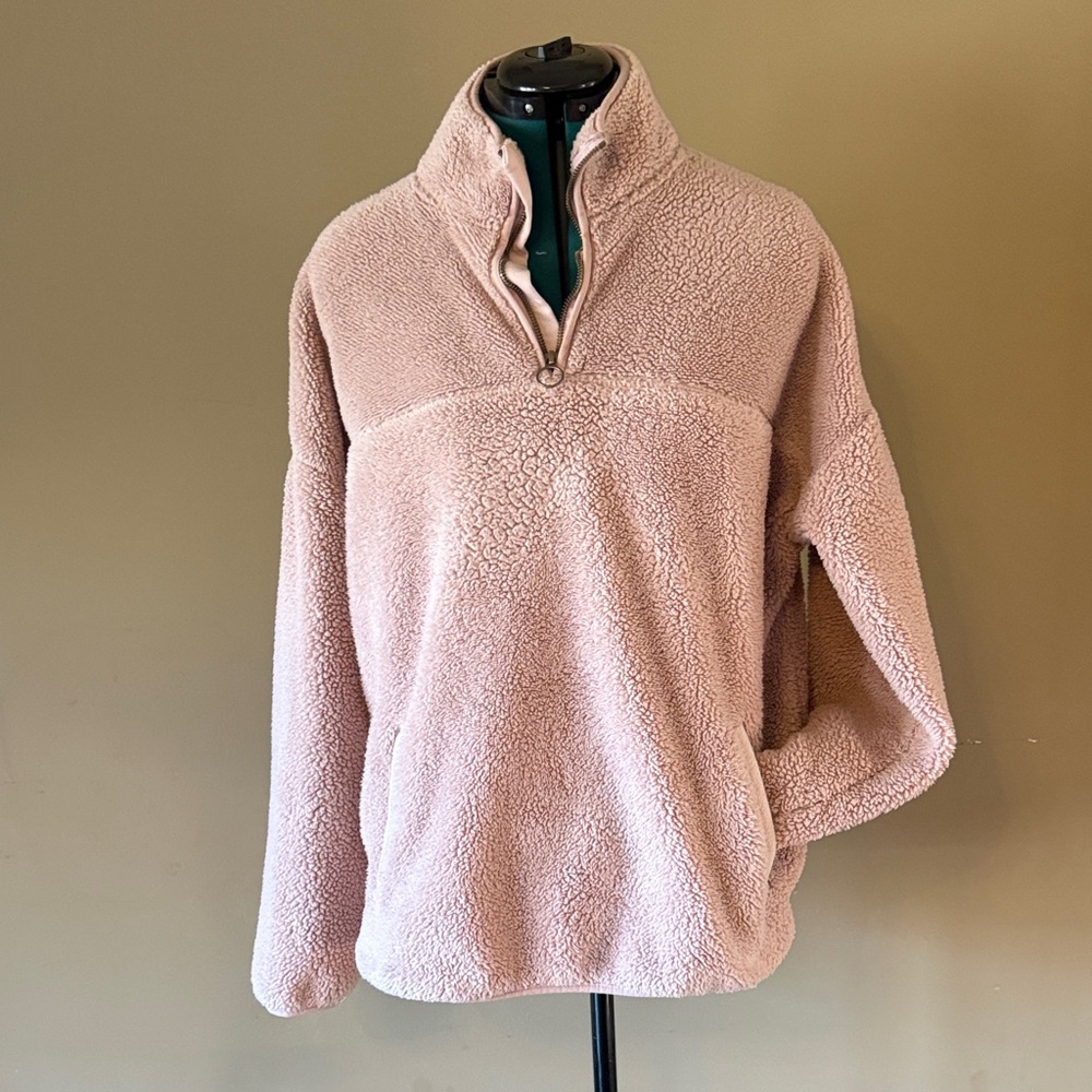 Time and Tru Pink Teddy Jacket